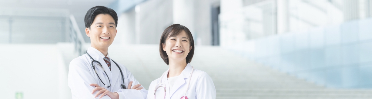 医療者の男性と女性